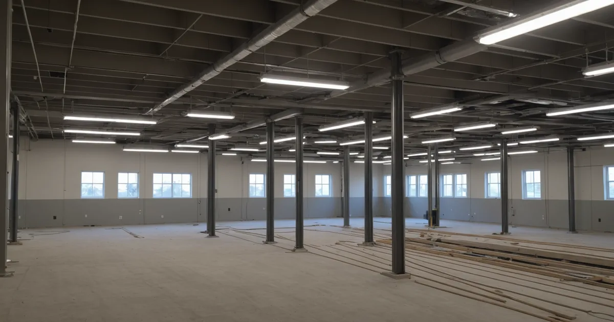 Trade coordination on a busy construction site with overlapping schedules
